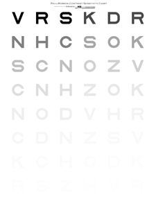 eye chart